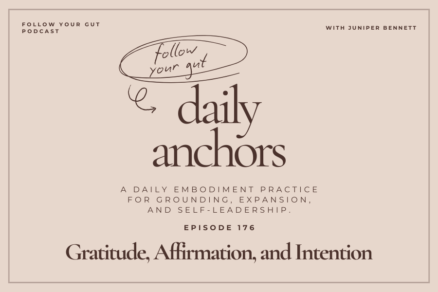 Daily Anchor: Gratitude, Affirmation, and Intention | 176