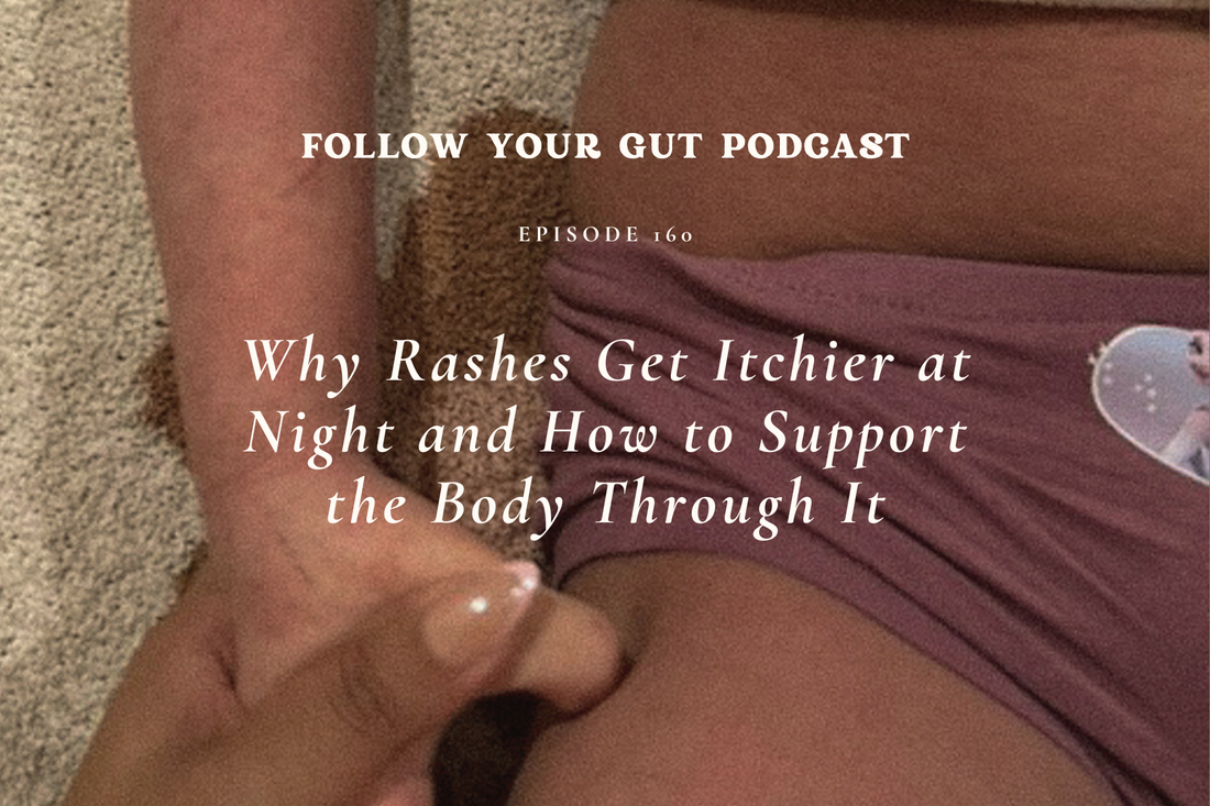 Why Rashes Get Itchier at Night and How to Support the Body Through It